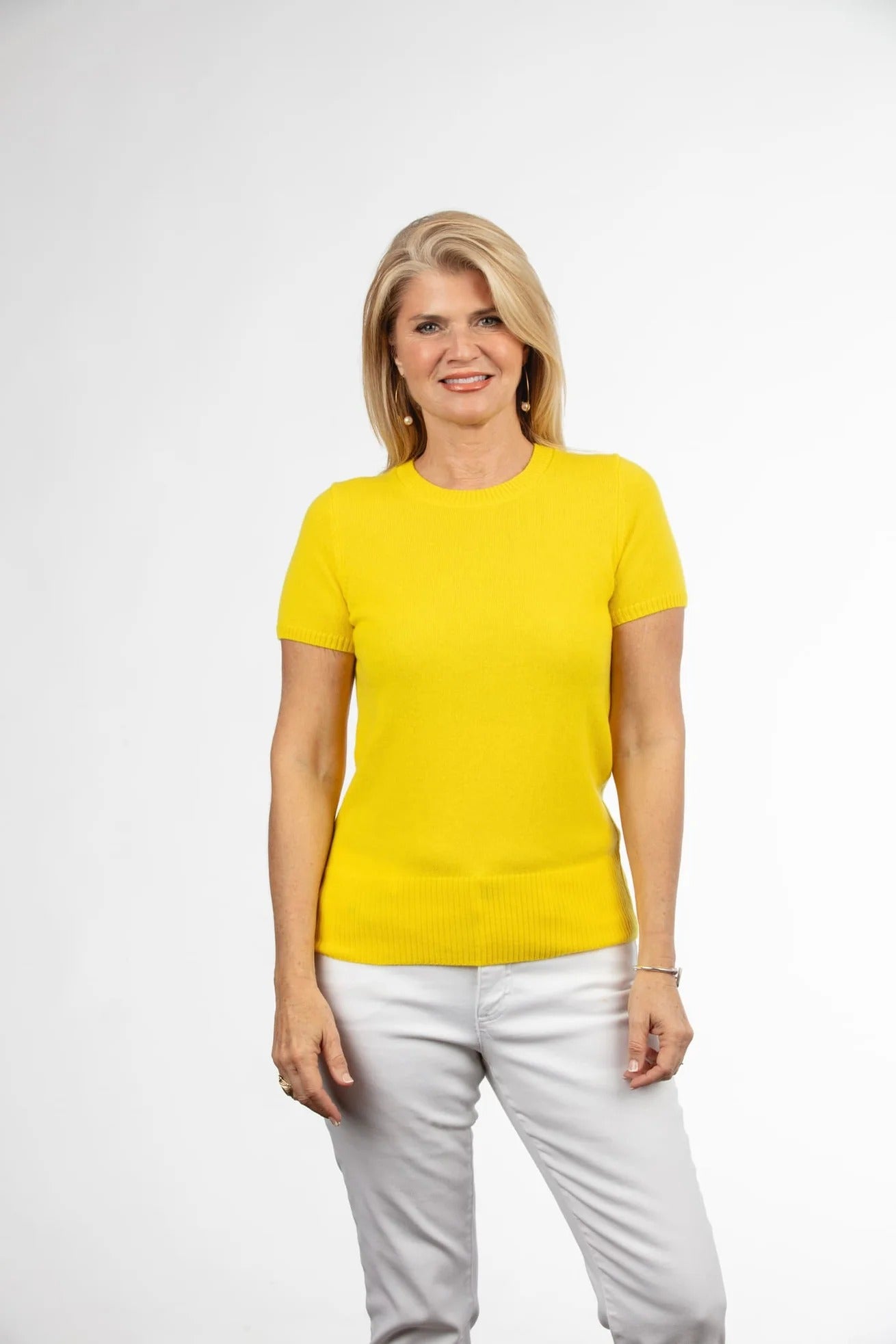 Aphrodite Short Sleeve Cashmere
