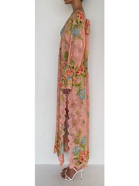 Hemant Dhun Kaftan with printed slip