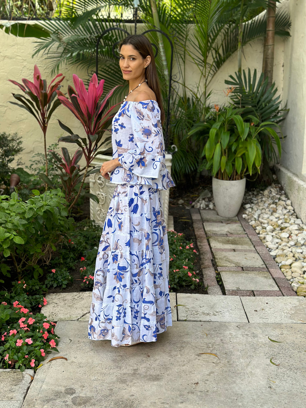 Bolero El Scollo Linen Top