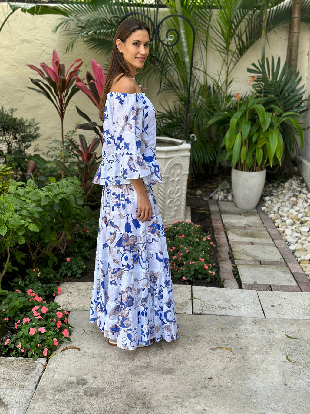 Bolero El Scollo Linen Top