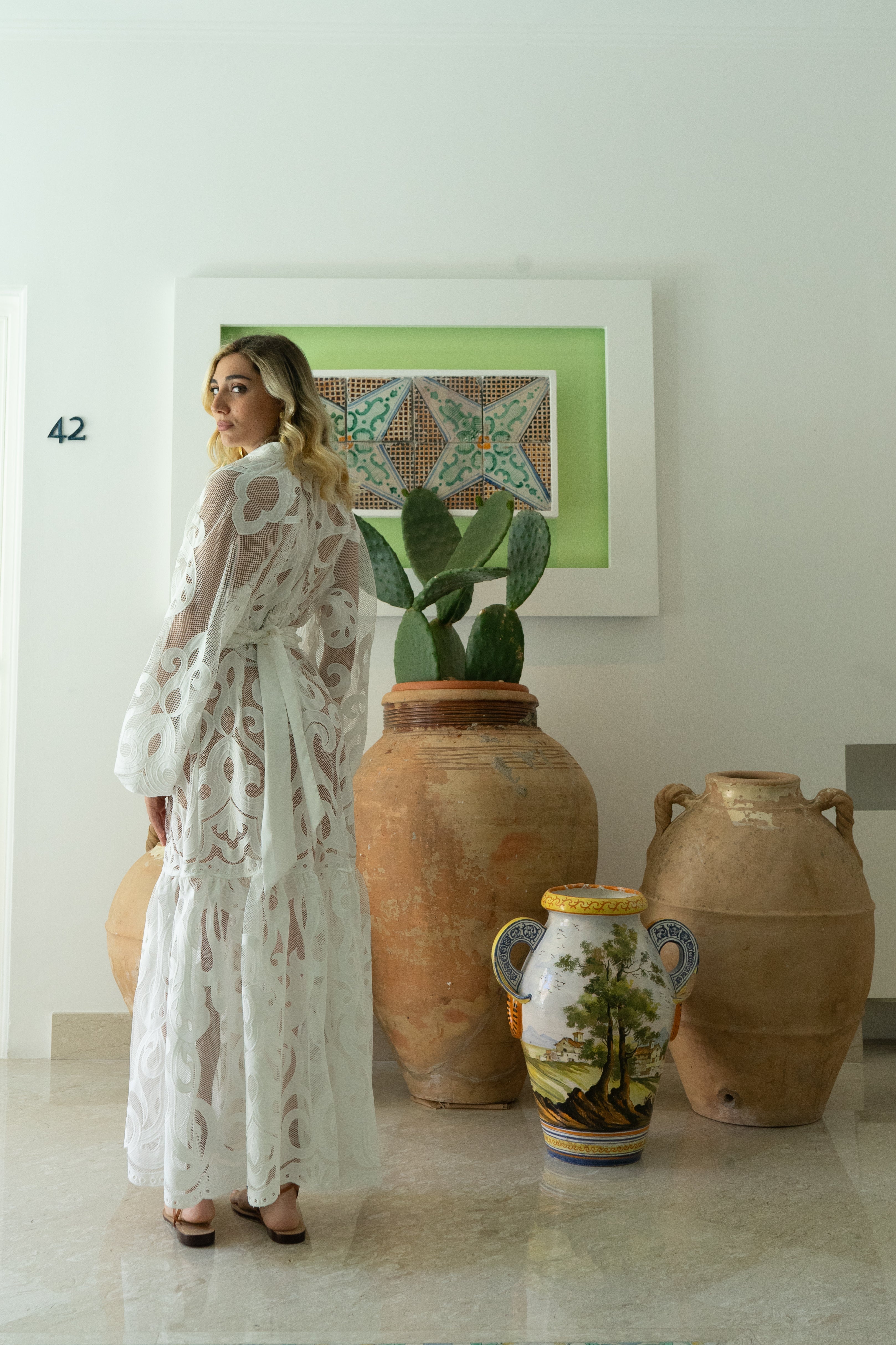 Yam Lace Romie Dress