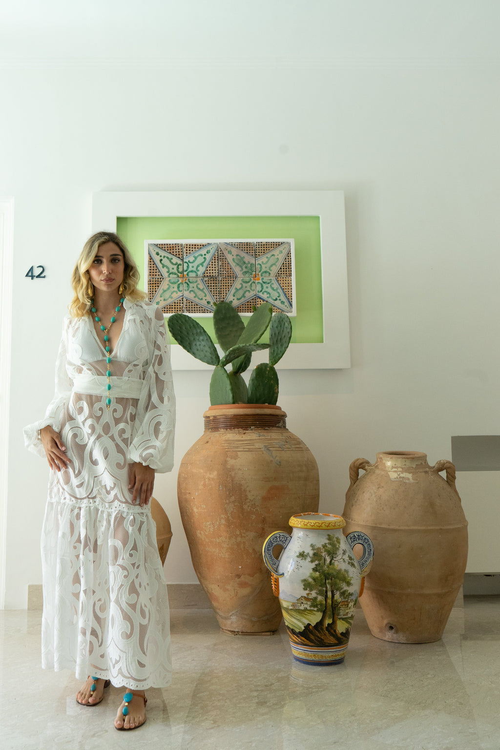 Yam Lace Romie Dress