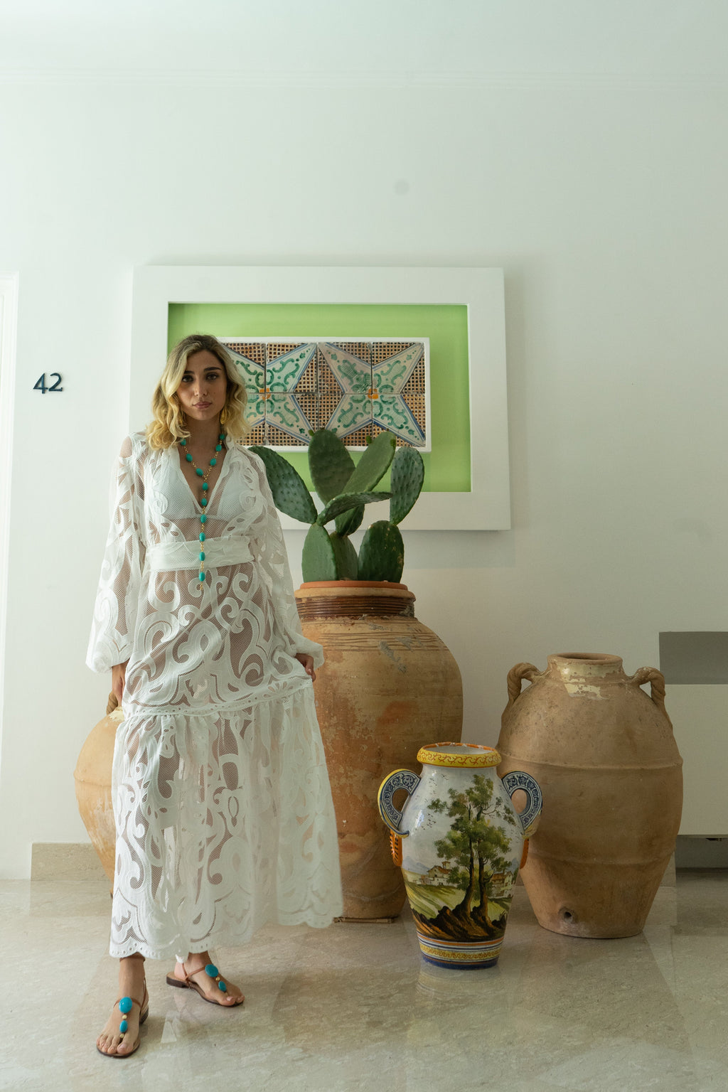 Yam Lace Romie Dress