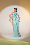 Pho Frozen Long Dress