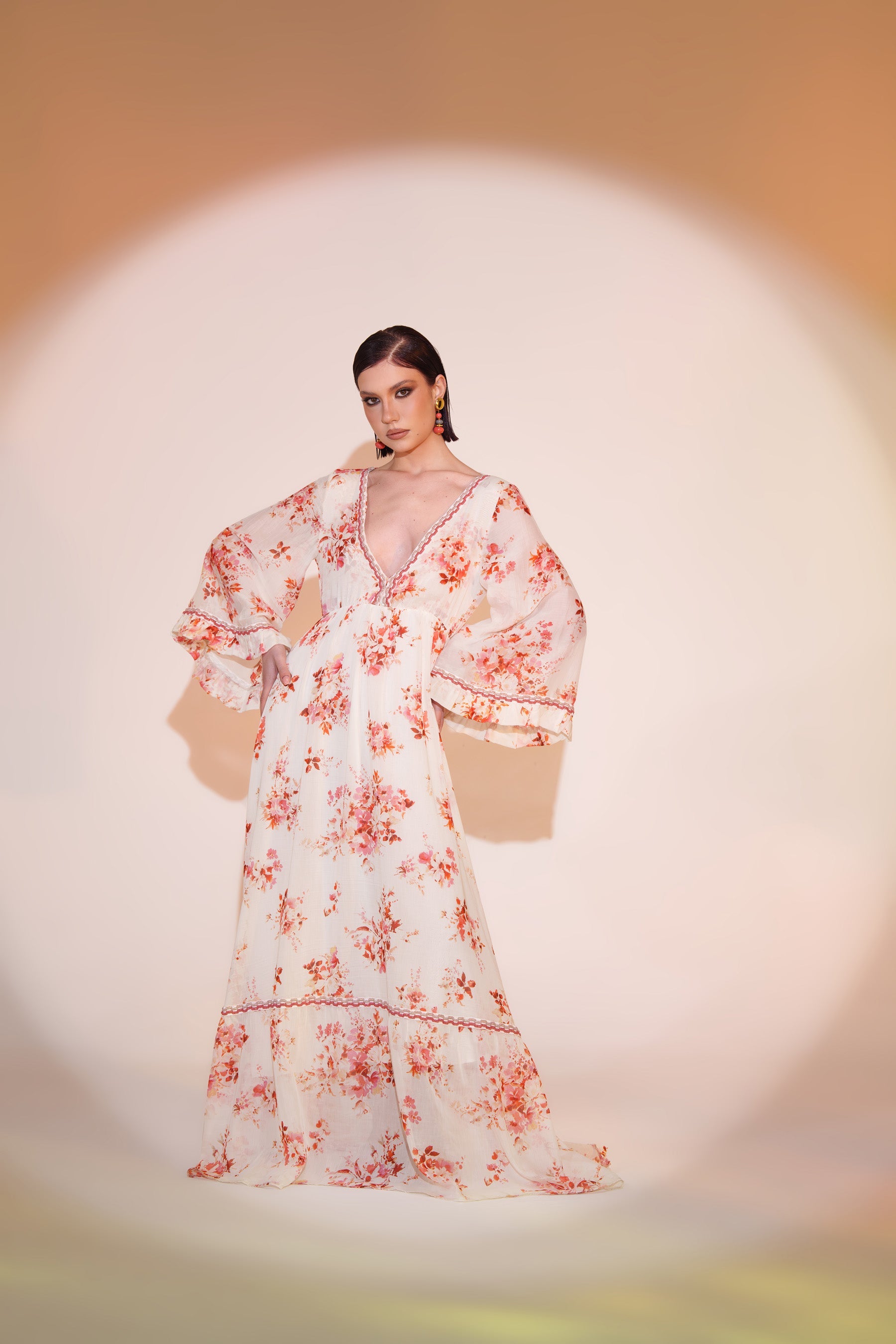 Pho Long Dress Hawaii