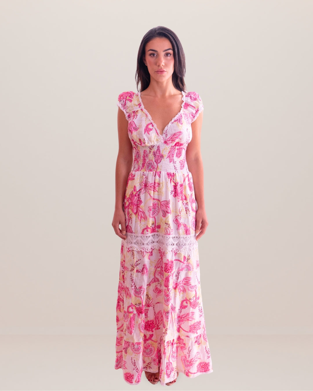 Flaminia Linen Dress