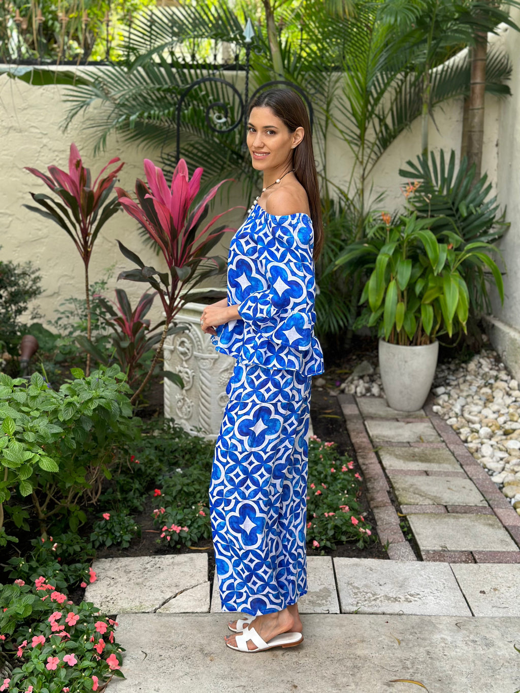 Bolero El Scollo Linen Top