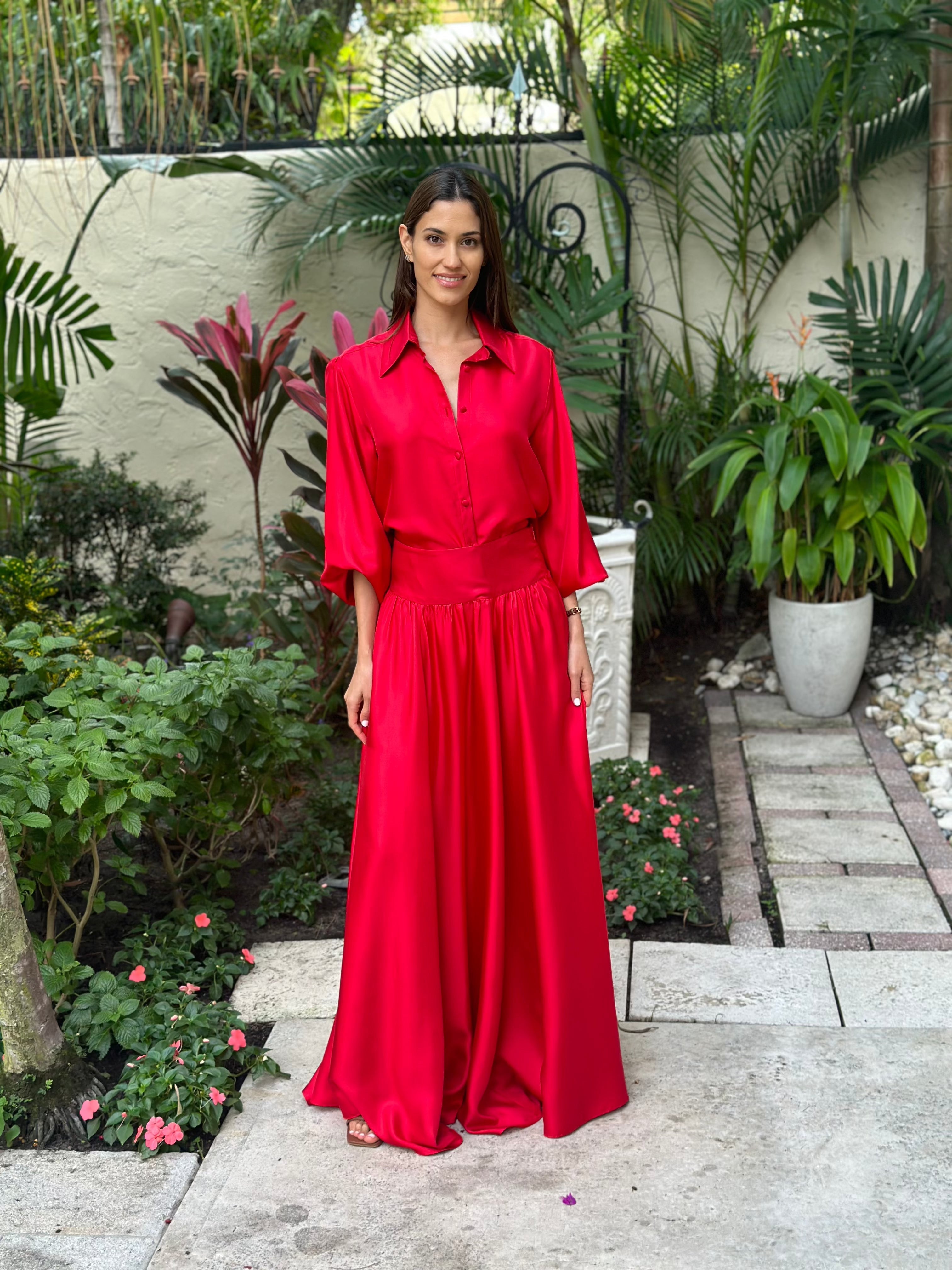 Oud Kenza Skirt Silk