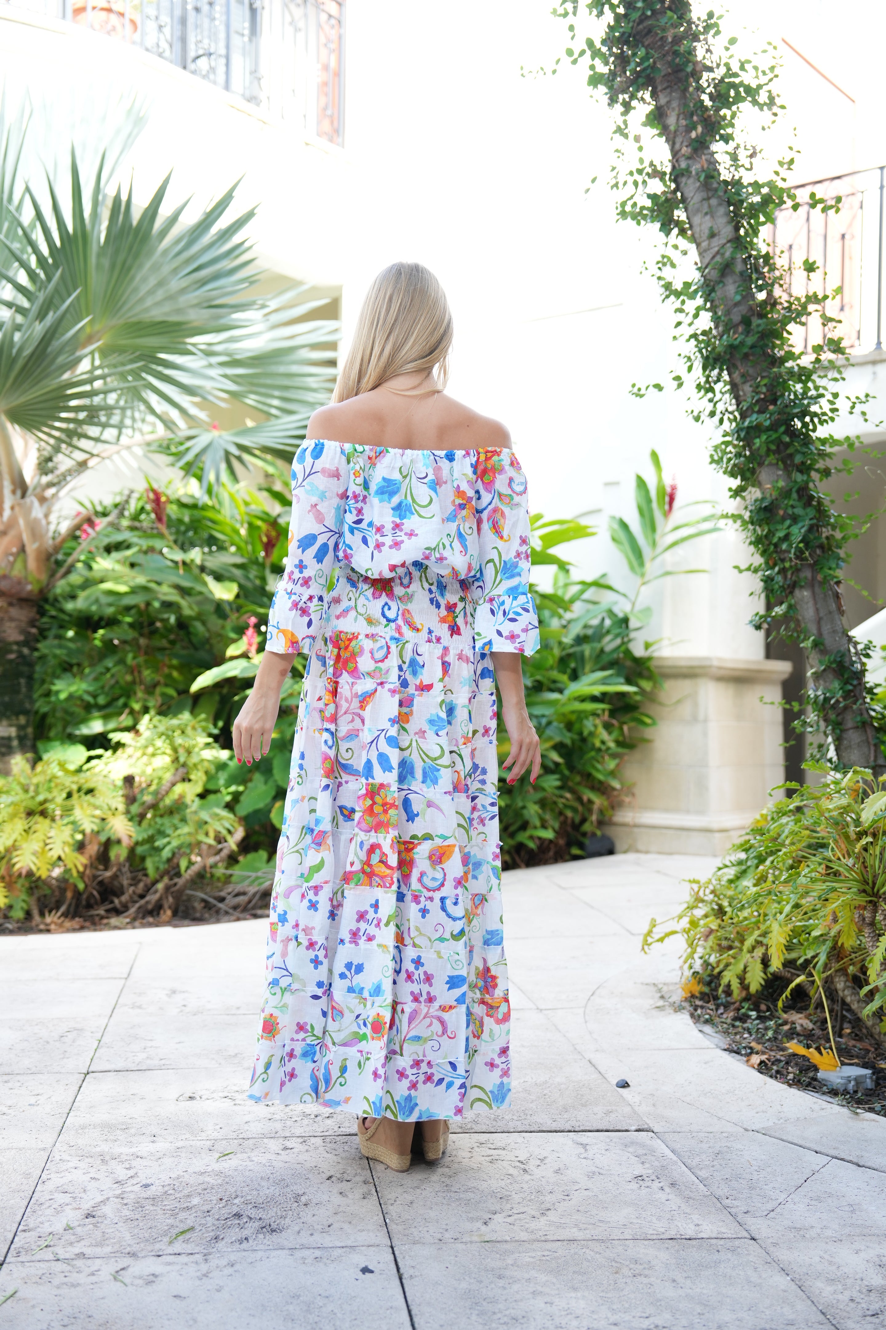 Bolero El Scollo Linen Top