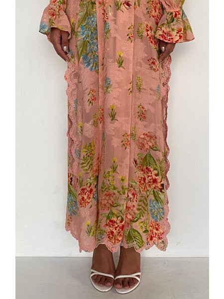 Hemant Dhun Kaftan with printed slip