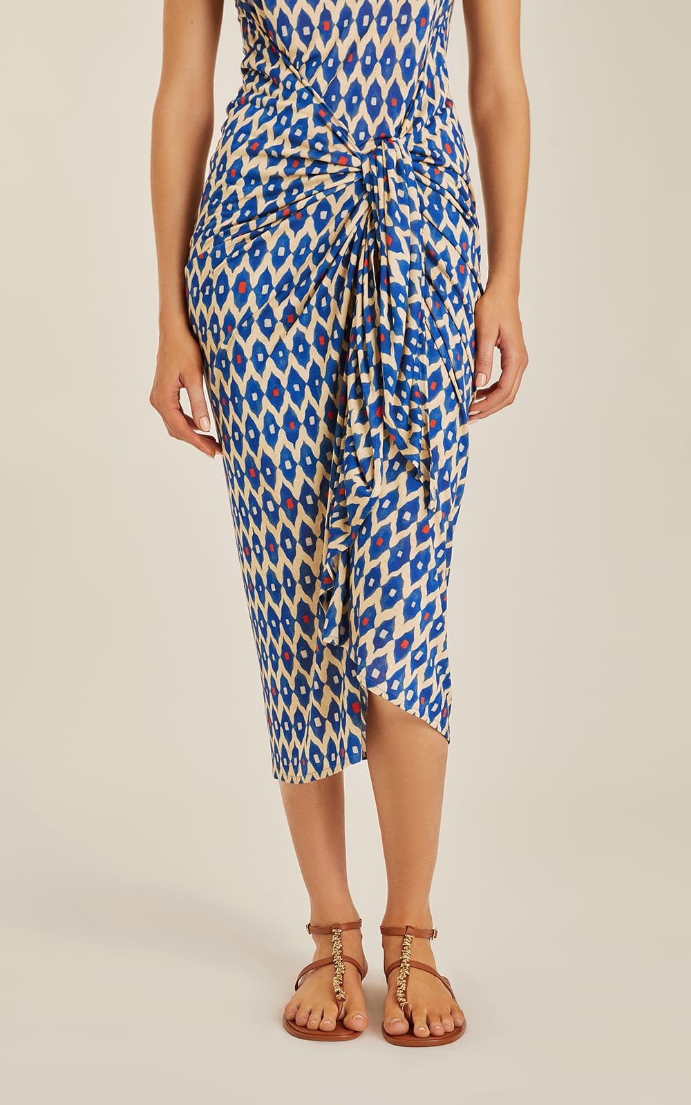 Lenny Boatneck Pareo Tie Cover Up