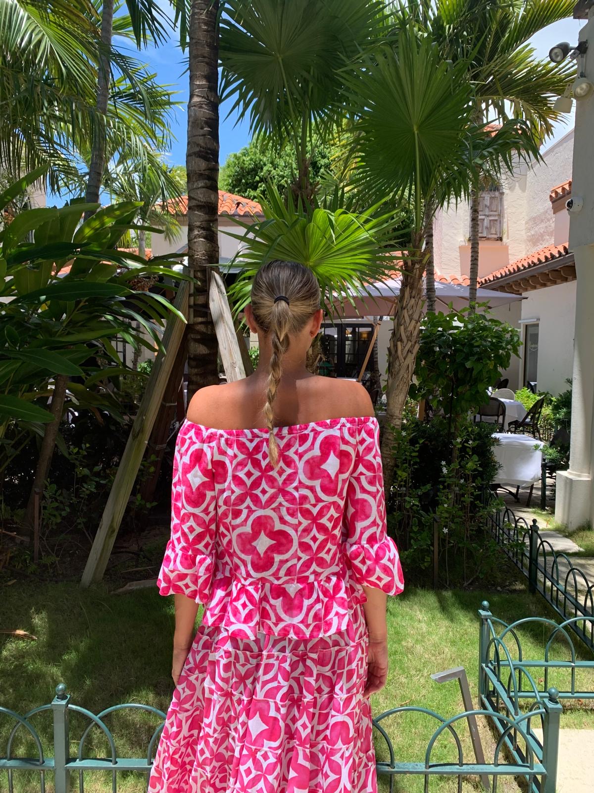 Bolero El Scollo Linen Top