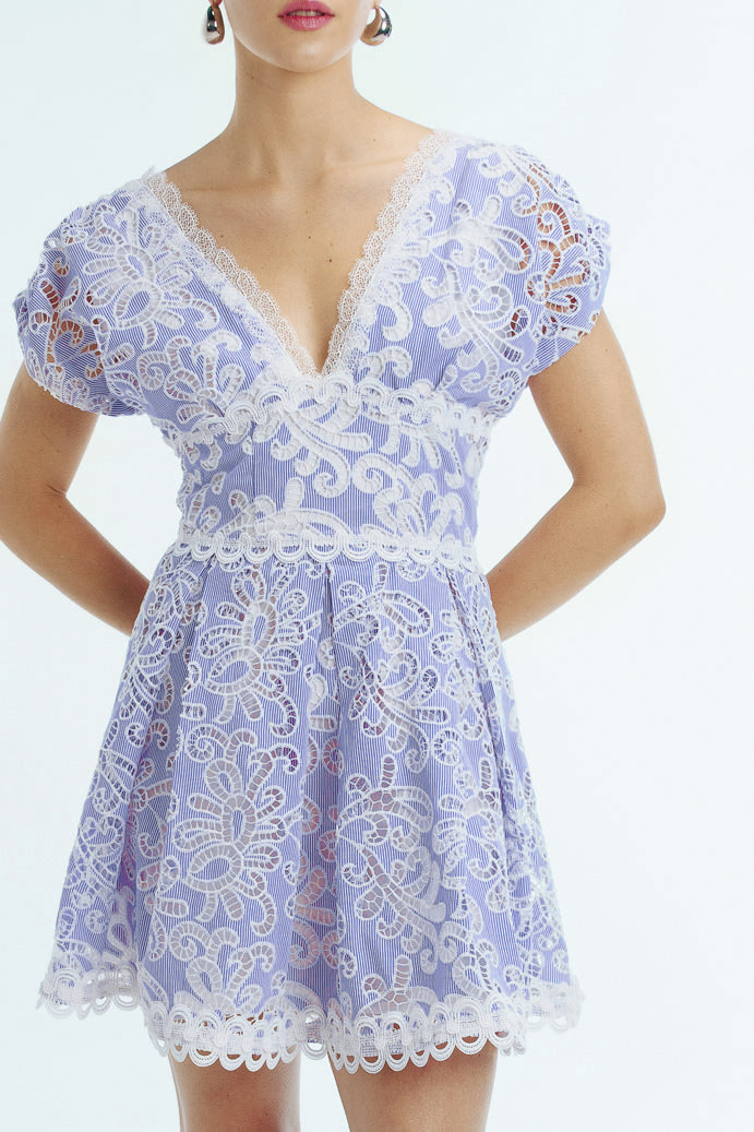 Waimari Deco Mini Dress