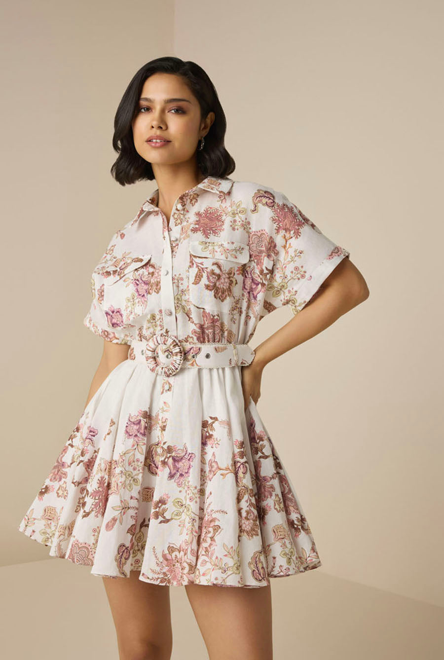 Hemant Diza Short Dress