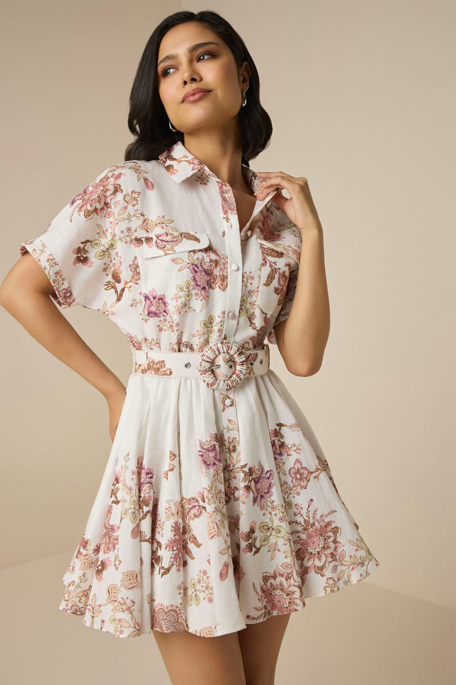 Hemant Diza Short Dress