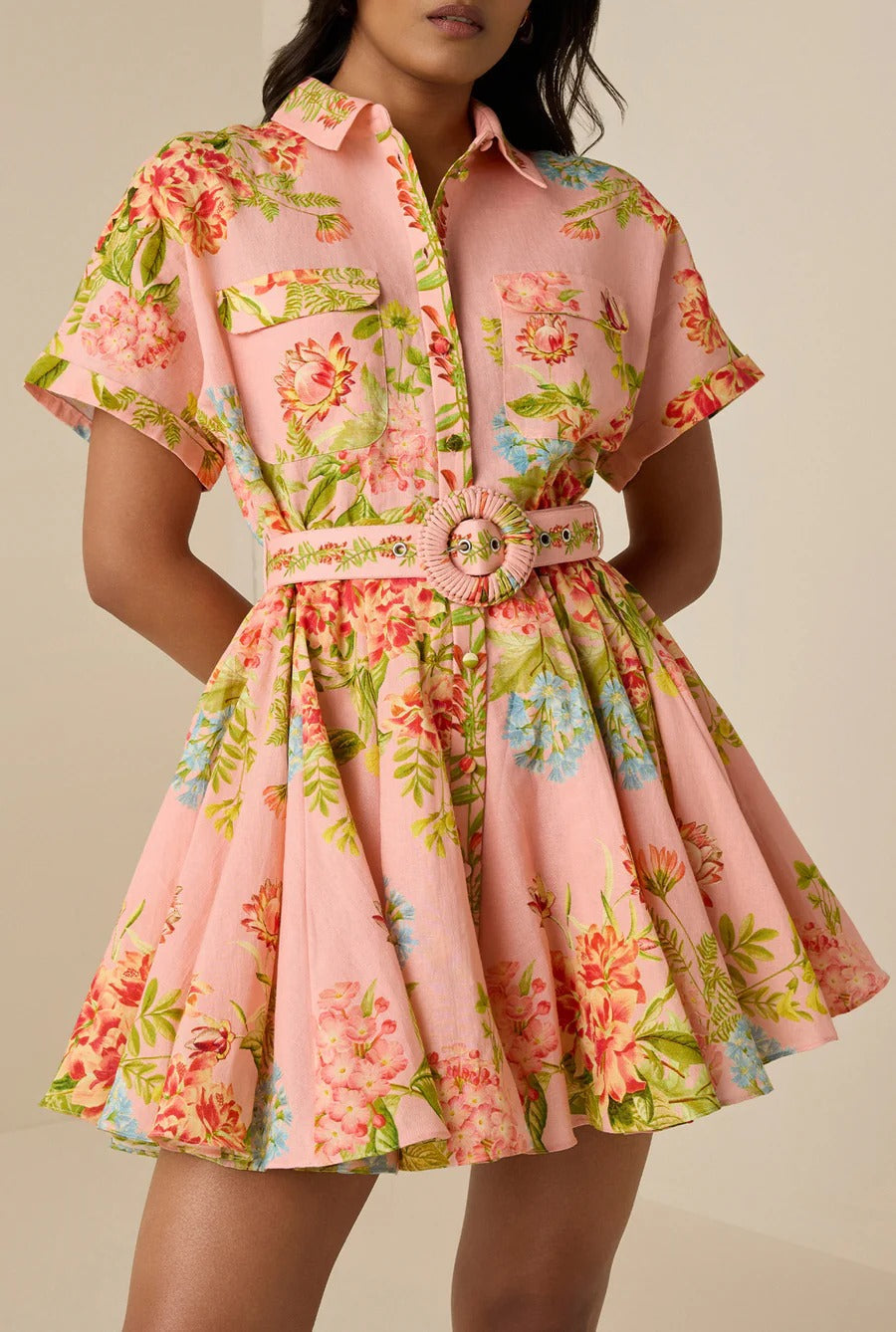 Hemant Dhun Short Dress