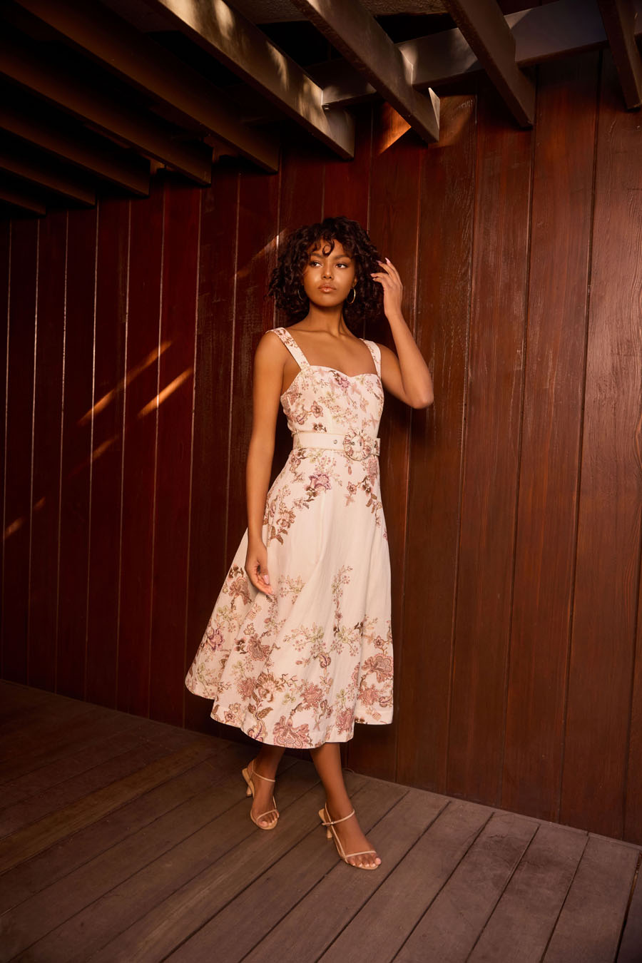 Hemant Diza Midi Dress