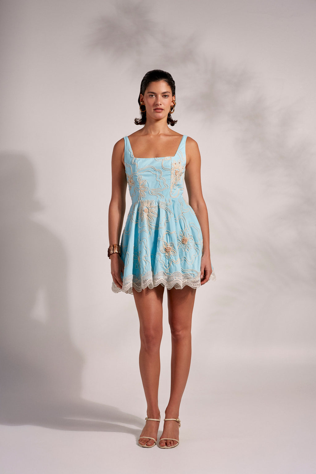 Waimari Lamai Mini Dress Blue