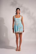 Waimari Lamai Mini Dress Blue