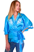 Vanita Rosa Nikos Silk Kimono Top