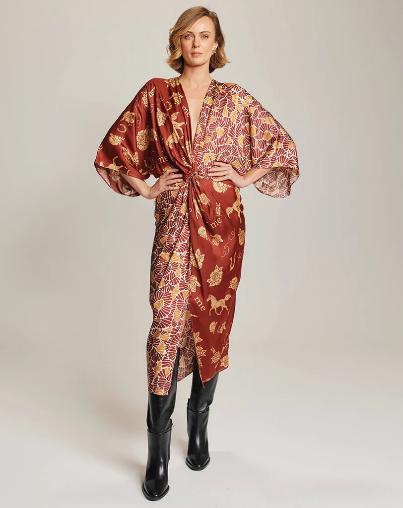 ME369 Camila Rodeo Twisted Dress
