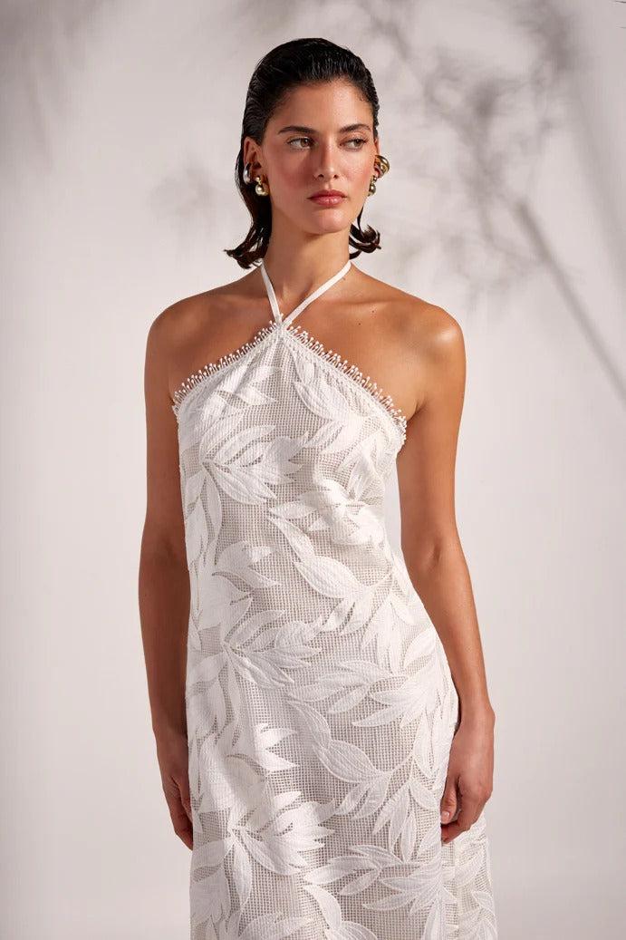 Waimari Nia Maxi Dress White