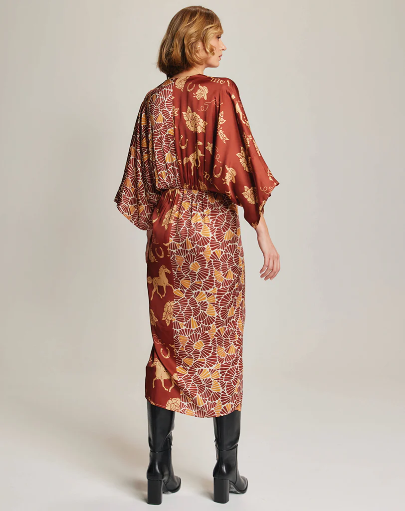 ME369 Camila Rodeo Twisted Dress