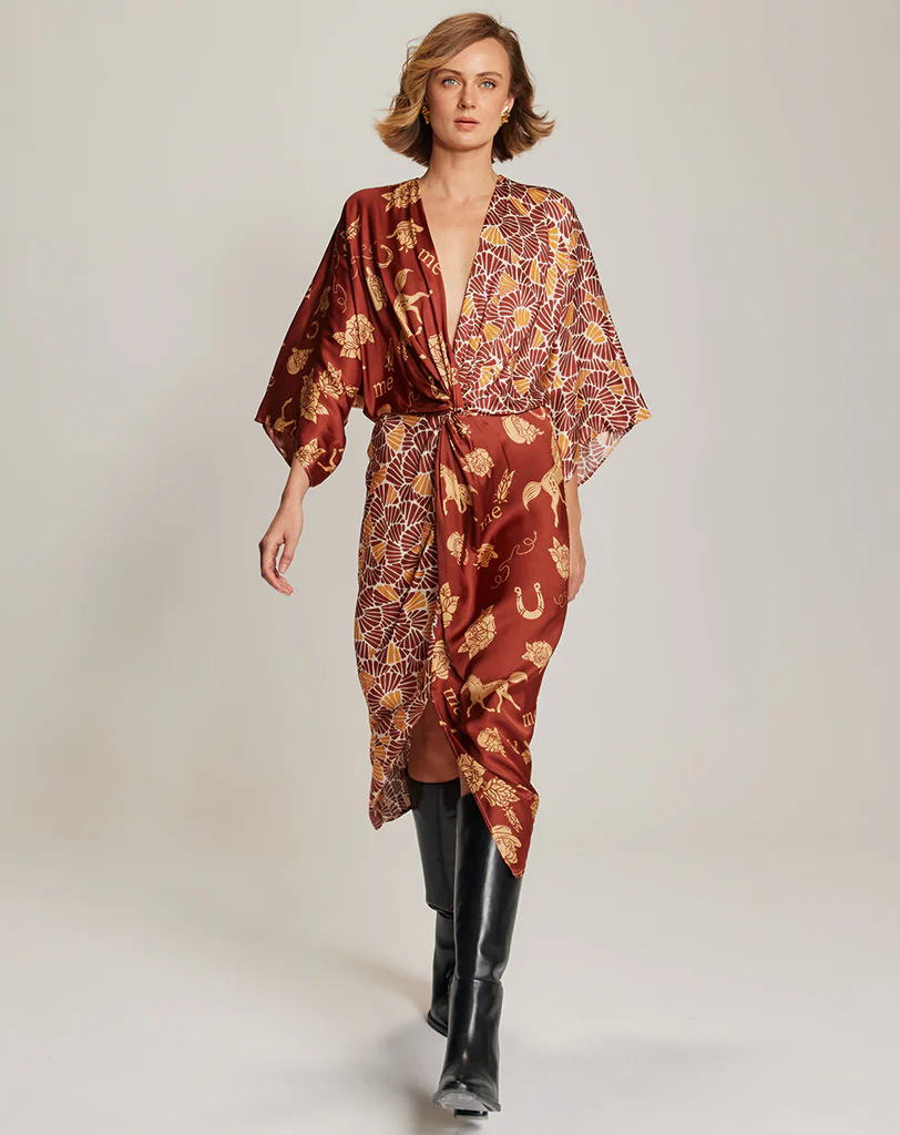 ME369 Camila Rodeo Twisted Dress