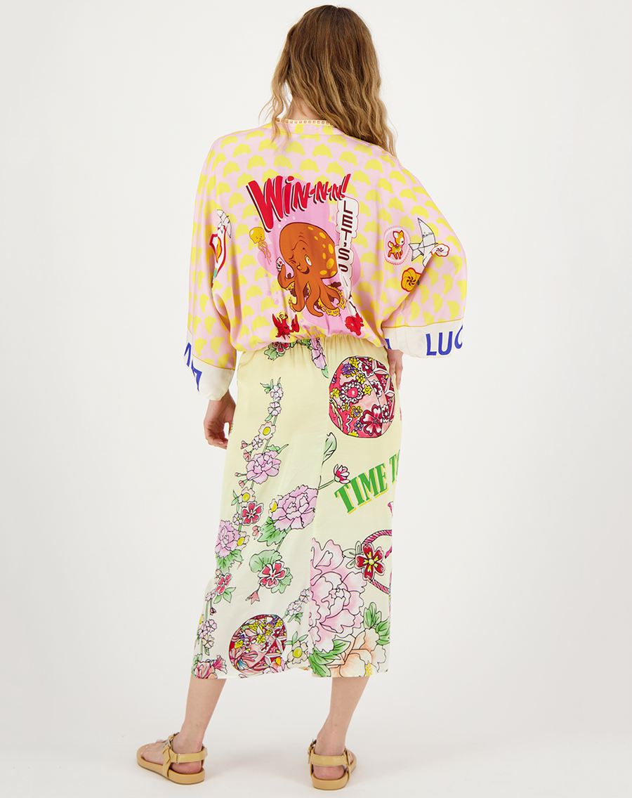 Me369 Sophia Kimono Dress Lucky Me