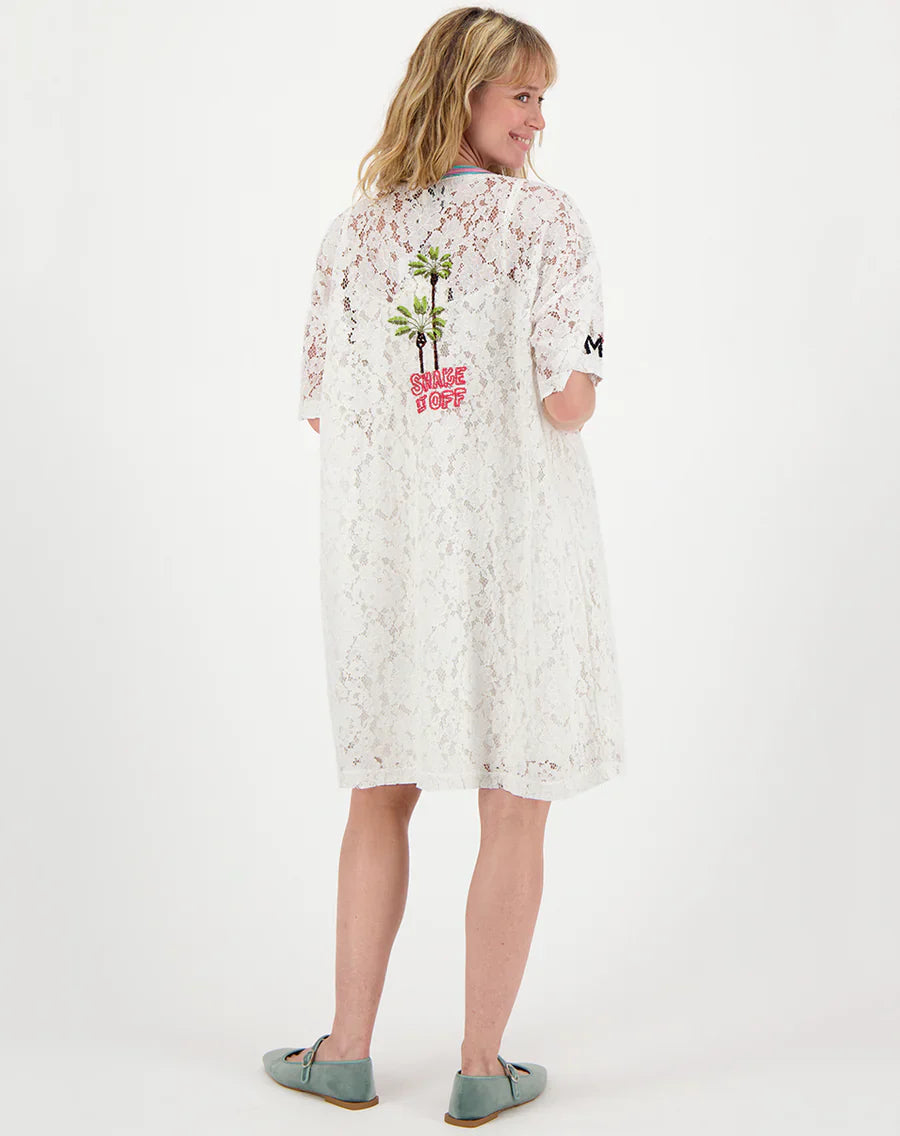 Me369 Midisa Lace Mini Dress